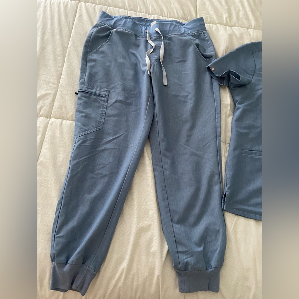 FIGS Heather indigo set